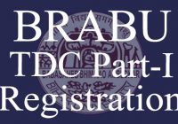 BRABU Part 1 Registration 2022-25