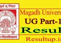 Magadh University Part 1 Result 2022