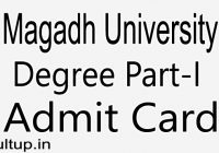 Magadh University Part 1 Admit Card 2023