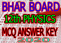 Bihar Board Inter Physics Objective Answer
