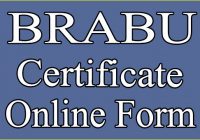 BRABU Original Certificate Apply