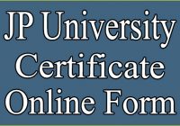 JP University Provisional Certificate