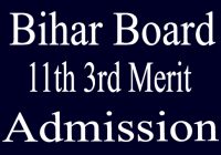 OFSS Bihar 11th 3rd Merit Admission 2023