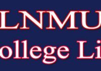 LNMU College List