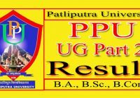 Patliputra University Part 2 Result 2023