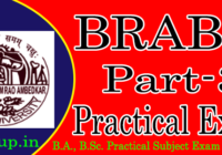 BRABU Part 3 Practical Exam Date 2024