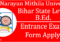 Bihar B.Ed Admission Entrance 2024