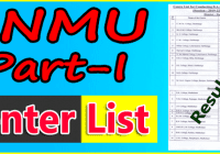 LNMU Part 1 Exam Center List 2023