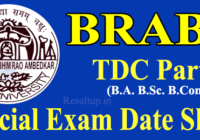 BRABU Part 1 Special Exam Date 2023