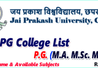 JP University JPU PG College List