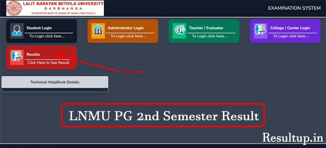 LNMU PG 2nd Semester Result 2024