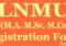 LNMU PG Registration Form 2024